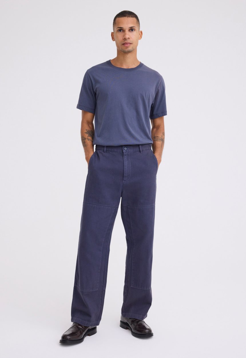 Jac + Jack Zane Cotton Denim Pant - Sly Blue